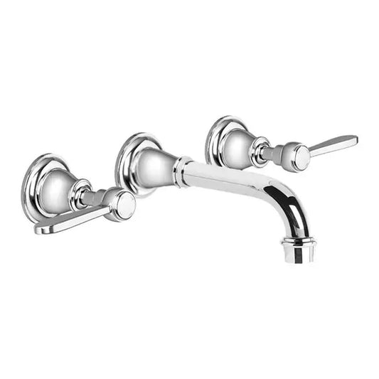 Brodware Neu England Wall Tap Set - 170mm Spout - Non-Flow Controlled