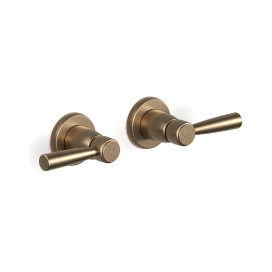 Faucet Strommen Bremont Lever Wall Tap Pair