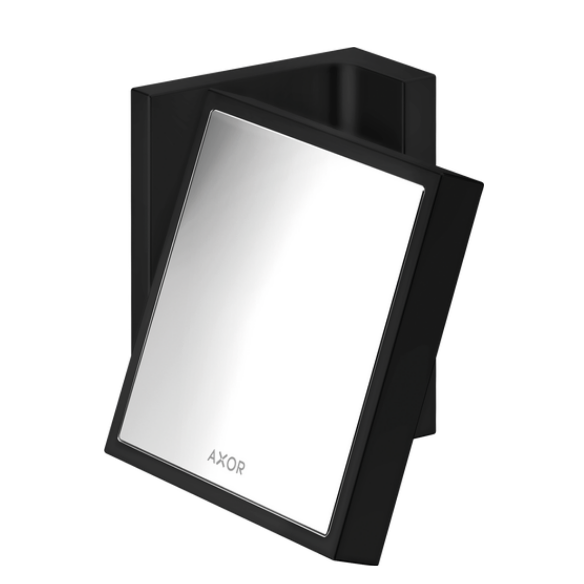 Axor shaving mirror matte black