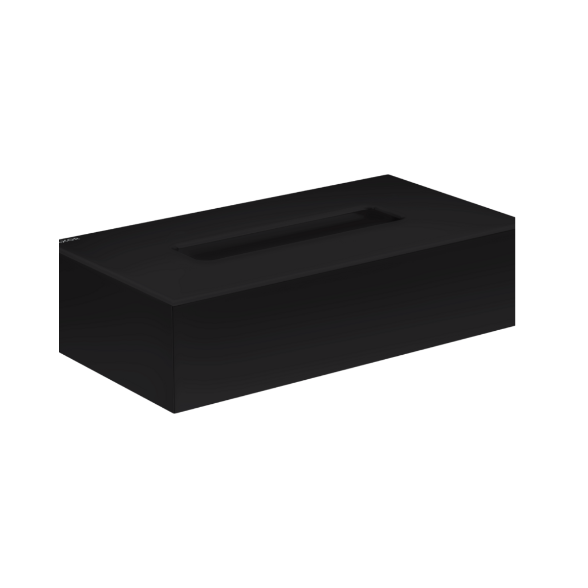 Axor tissue box matt black finish