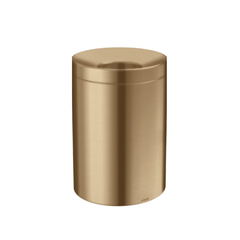 Axor waste bin polished brushed bronze finish