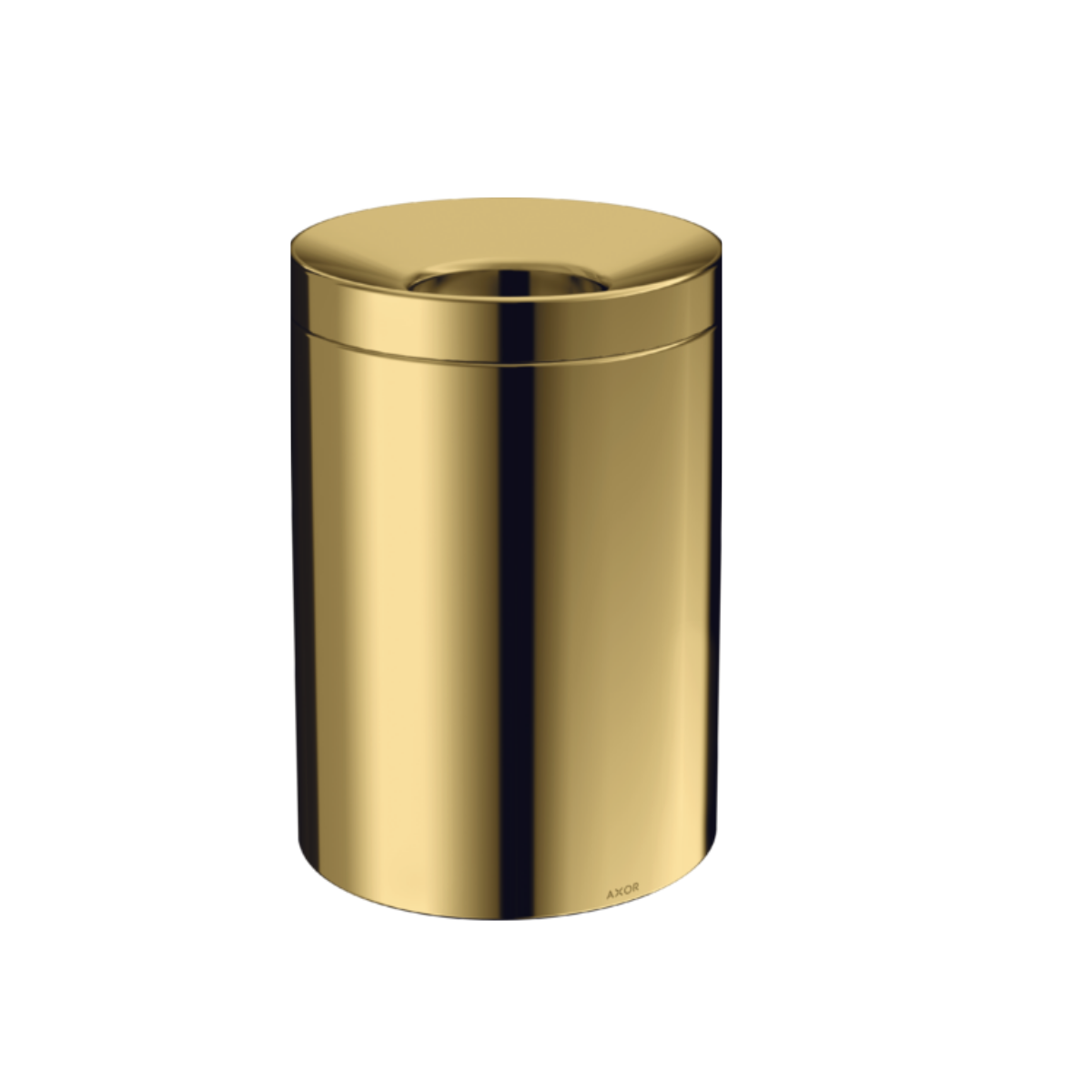 Axor waste bin polished gold optiic finish