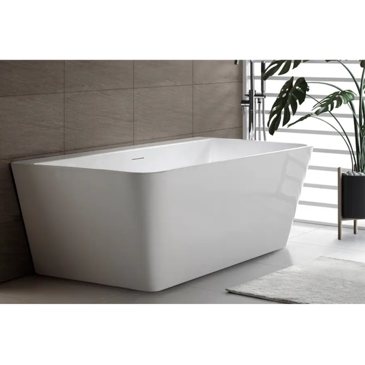 Decina Aria Back to Wall Freestanding Bath - 1500 & 1700