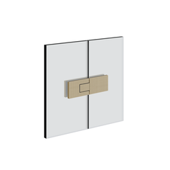 Gessi Shower G - Rigato 180° Right glass-glass Hinge with lift function