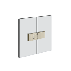 Gessi Shower G - Rigato 180° Right glass-glass Hinge with lift function