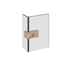 Gessi Shower G - Rigato 90° Glass-Glass Click-on short Hinge
