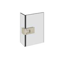 Gessi Shower G - Rigato 90° Glass-Glass Click-on short Hinge