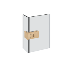 Gessi Shower G - Rigato 90° Glass-Glass Click-on short Hinge