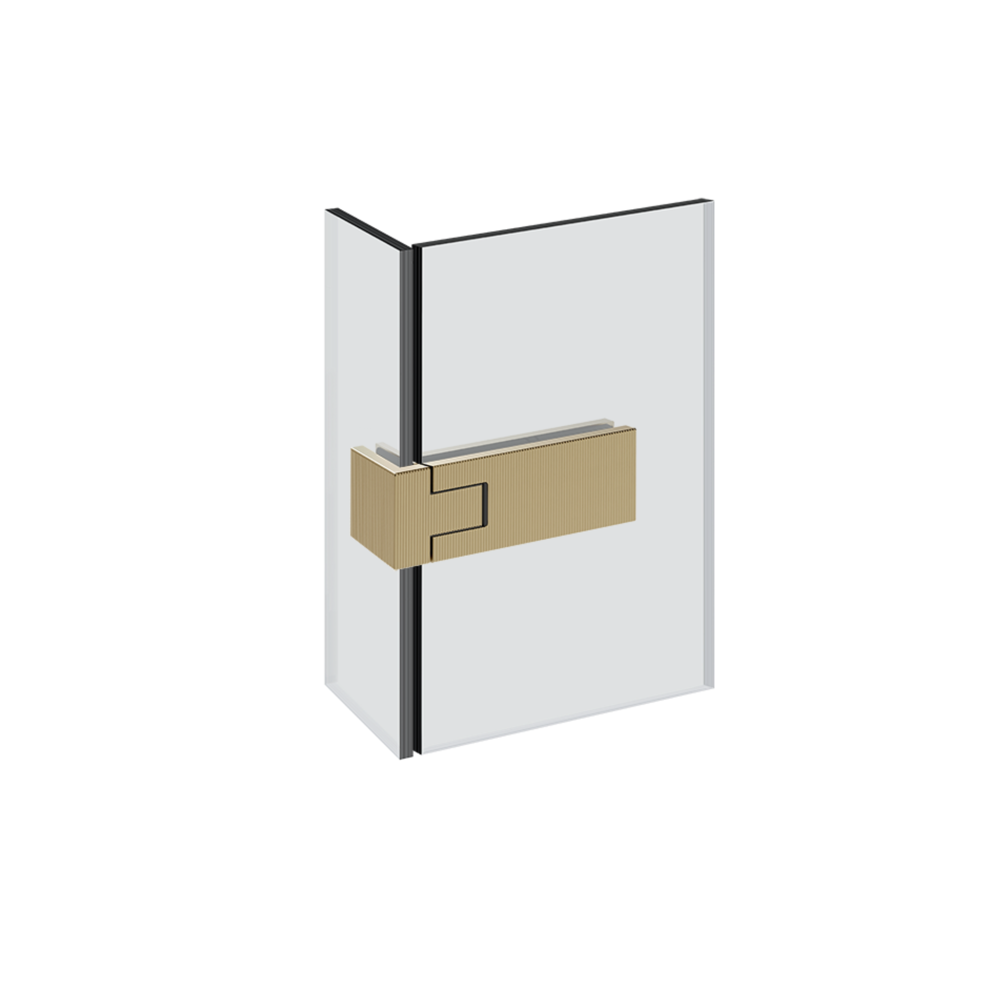Gessi Shower G Rigato 67581 brushed brass