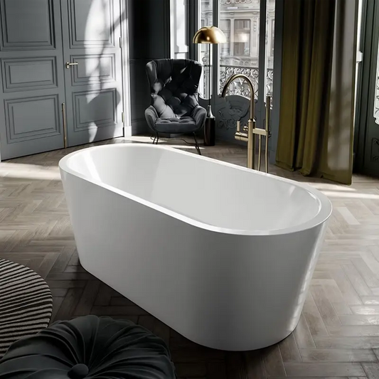 Kaldewei Meisterstück Classic Duo Oval Freestanding Bath