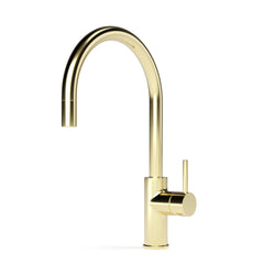 Faucet Strommen Pegasi M Curved Sink Mixer with Pull Out
