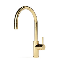 Faucet Strommen Pegasi M Curved Sink Mixer with Pull Out