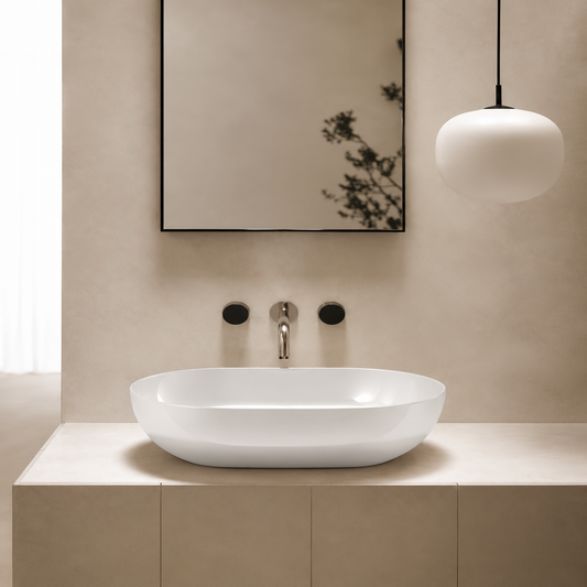 Globo T-Edge 540 Oval Above Counter Basin