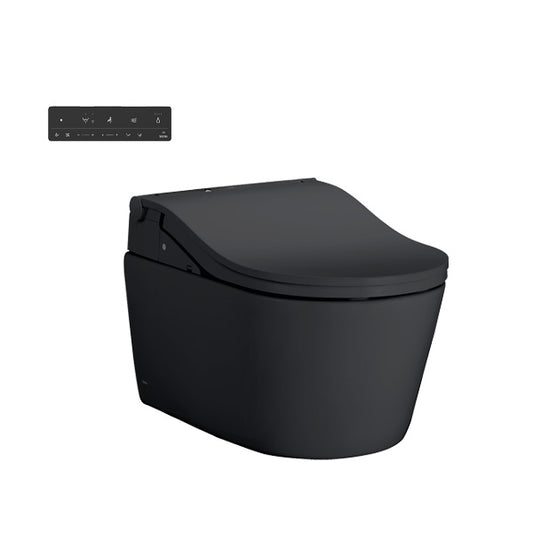TOTO RW Wall Hung Toilet with Washlet Package - Matt Black