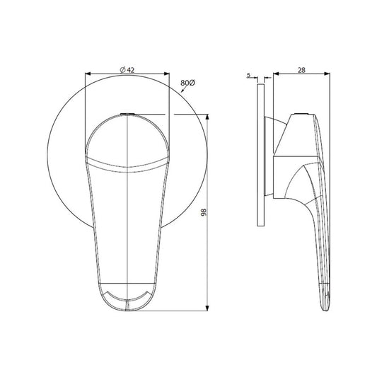 Villeroy & Boch Start Shower Mixer