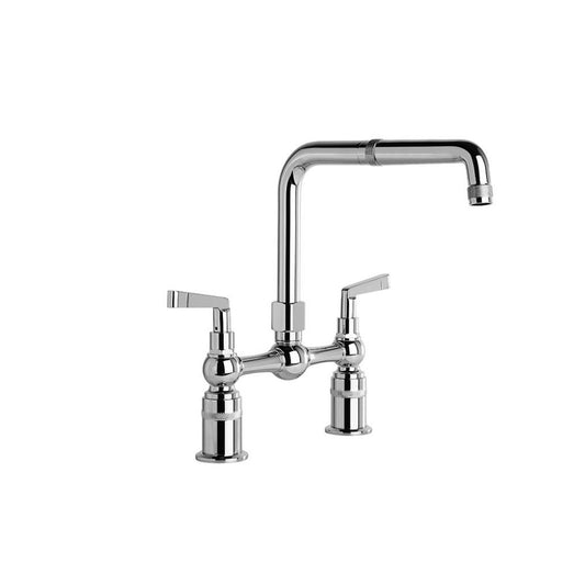 Brodware Industrica Bridge Mounted Kitchen Tap Set