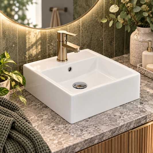 Argent Evo Neu 380 Square Above Counter Basin