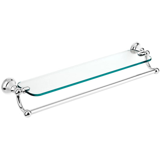 Faucet Strommen Cascade 600 Glass Shower Shelf and Rail