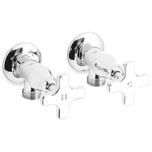 Faucet Strommen Chisel D Washing Machine Taps with Cross Handles