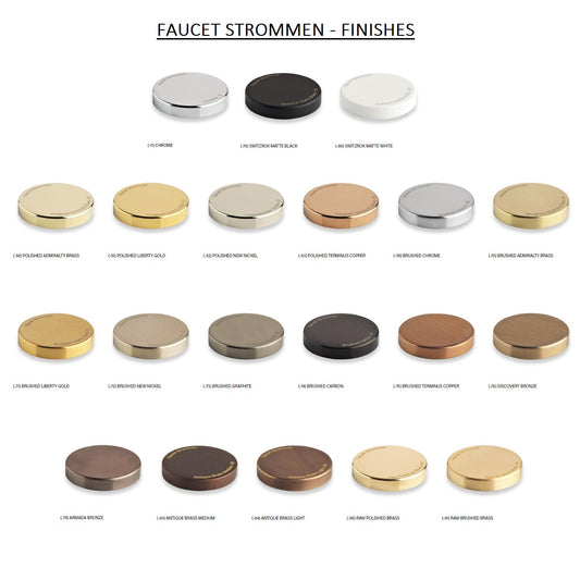 faucet Strommen Finishes