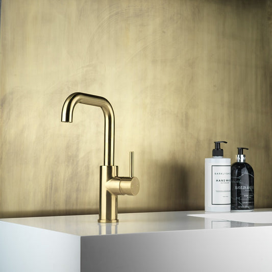 Faucet Strommen Pegasi M 160 Square Sink Mixer