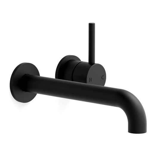 Faucet Strommen Pegasi M 200 Bath Mixer Set in Black