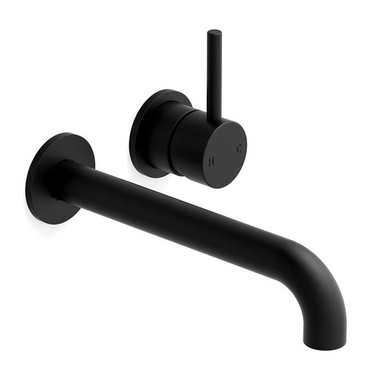 Faucet Strommen Pegasi M 250 Bath Mixer Set in Black