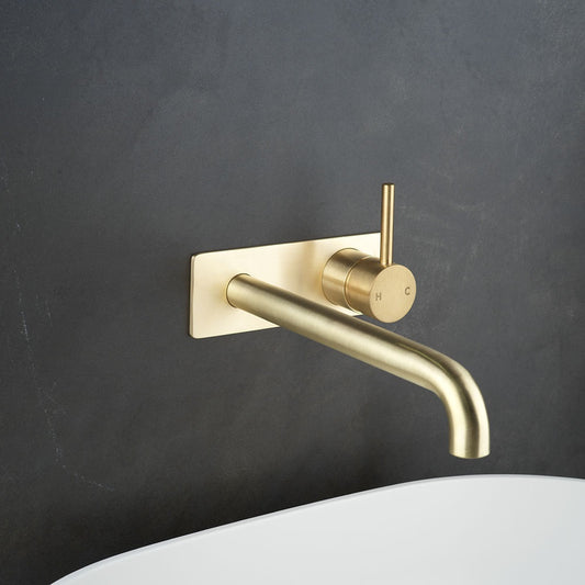 Faucet Strommen Pegasi M Back Plate 250 Basin Mixer