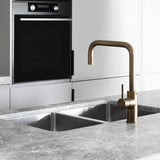 Faucet Strommen Pegasi M Square Sink Mixer with Pull Out - Lifestyle