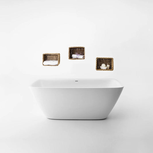 Faucet Strommen Silkstone Elbe Bath 1740
