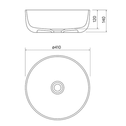 Faucet Strommen Silkstone New Henge Basin