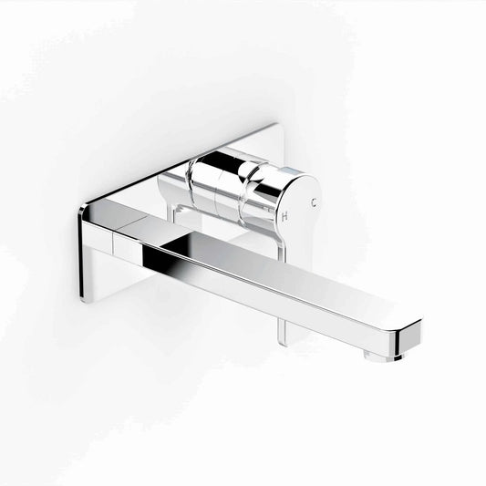 Faucet Strommen Zeos 250 Bath Mixer Set with Back Plate