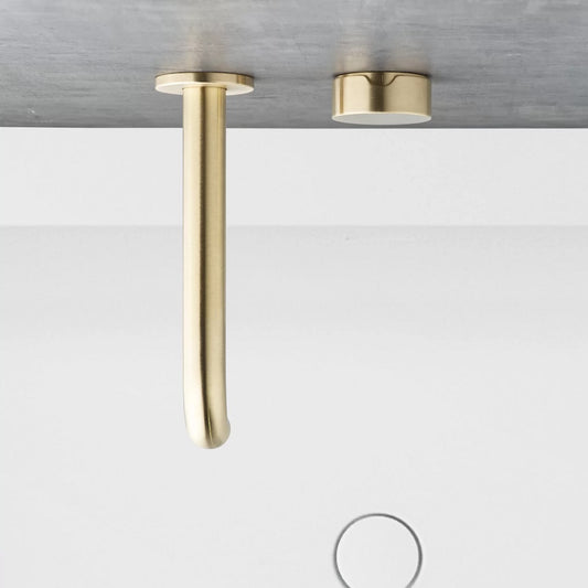 Faucet Strommen Zero Progressive 150 Wall Basin Mixer Set - Smooth