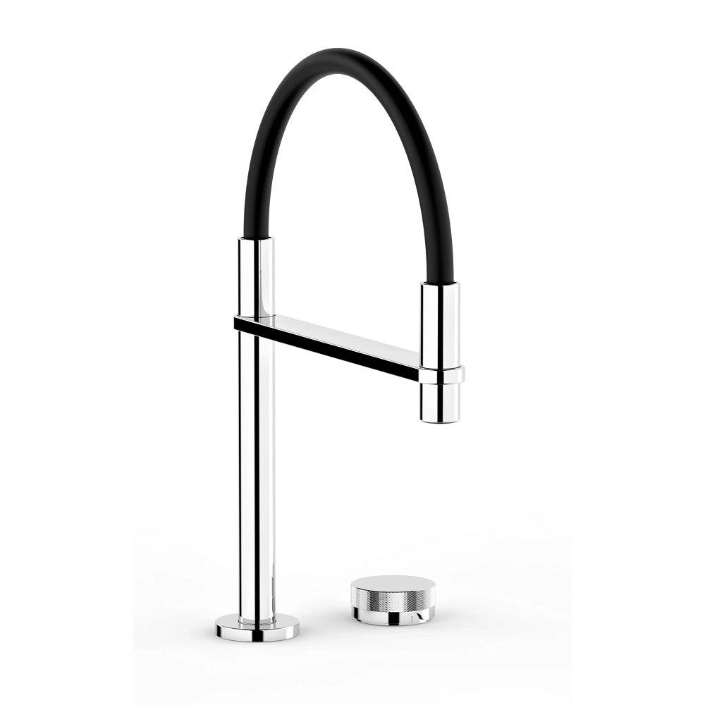 Faucet Strommen Zero Progressive Sink Mixer with Pull Down - Knurl