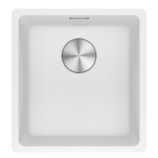 Franke Maris Single Bowl Granite Sink -  Matte White