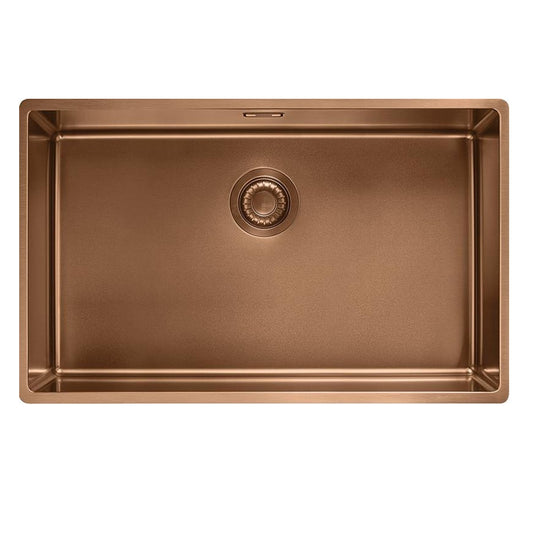 Franke Mythos Masterpiece Large Single Bowl - Copper