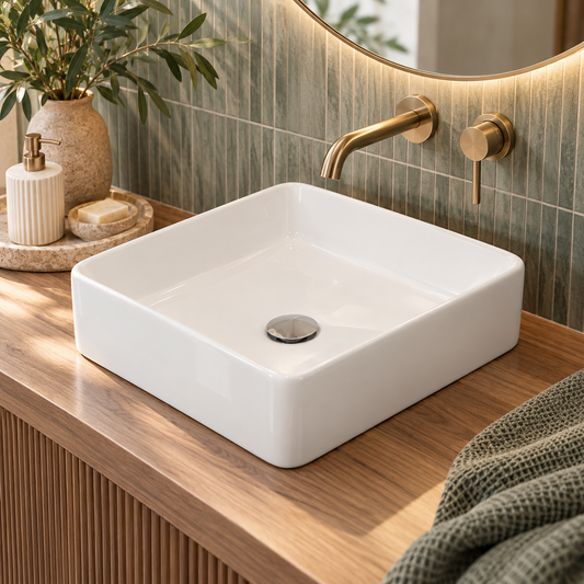 Argent Grace Neu 360 Square Above Counter Basin
