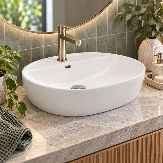 Argent Grace Neu 505 Oval Above Counter Basin