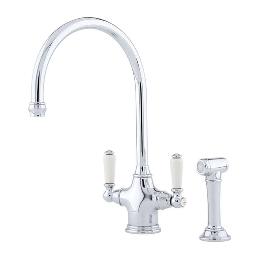 Perrin & Rowe Ribble Kitchen Mixer with Spray Rinse