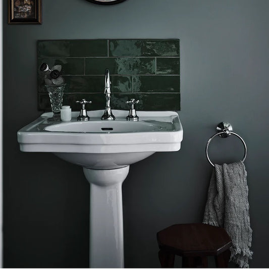 Turner Hastings Claremont 58 x 45 Wall Hung Basin - 3 Tap holes