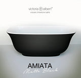 Victoria & Albert Amiata 1650 Freestanding Bath - Matte Black