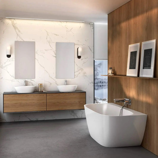 Victoria & Albert Lussari 1600 Back to Wall Bath