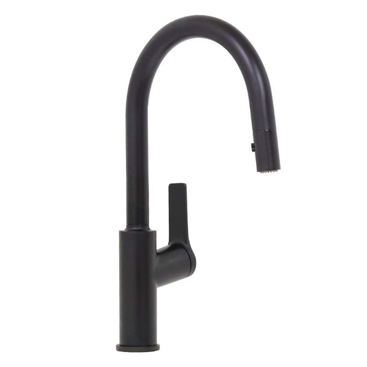 Villeroy & Boch Architectura Kitchen Mixer + Pull Out Spray - Matte Black