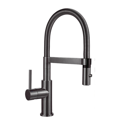 Villeroy & Boch Steel Expert Compact Kitchen Mixer - Gun Metal