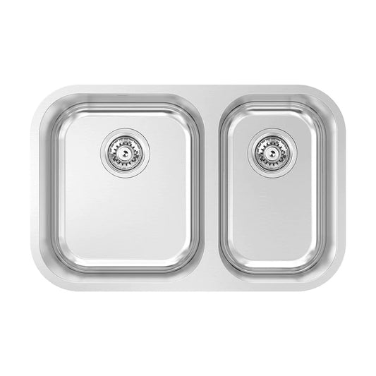 Abey The Brisbane Double Bowl Stainless Steel Sink