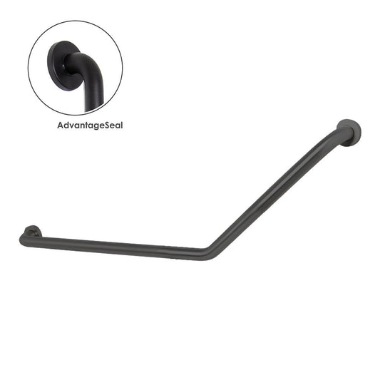 Argent Advantage 450 x 450 140 Degree Grab Rail - Matt Black Colour