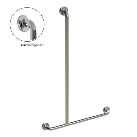 Argent Advantage 700 x 1100 - T Grab Rail - Left Hand