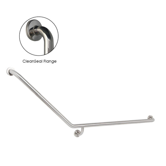 Argent Advantage 870 x 700 - 140 Degree Grab Rail - Right Hand