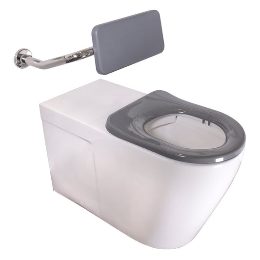 Argent Alto Plus 800 Hygenic Flush Wall Faced Toilet