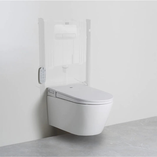 Argent Evo Wall Hung Vismart Toilet System